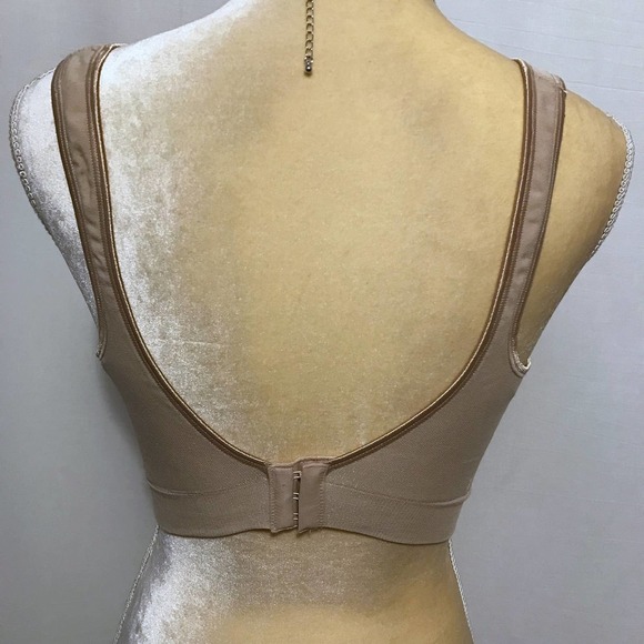 Bali NWT Cool Comfort Nude Sports Bra Women XL - Picture 5 of 10